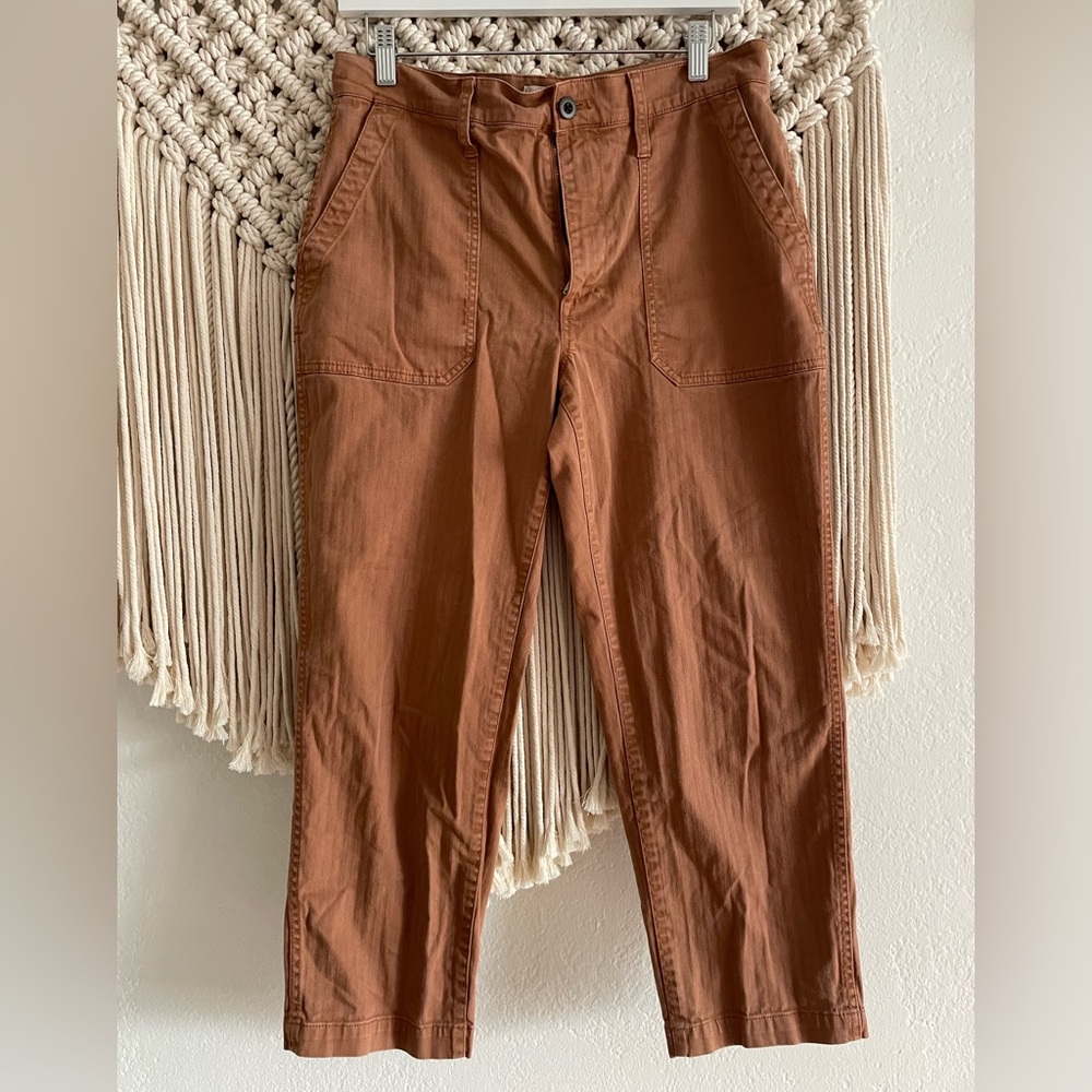 MADEWELL burnt orange pants